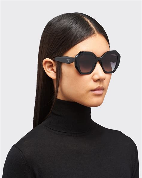 prada sunglasses spr 16l|Gradient Smoky Gray Lenses Prada Symbole sunglasses .